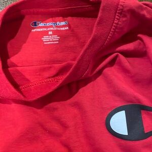 Red original champions, size M (8-9)